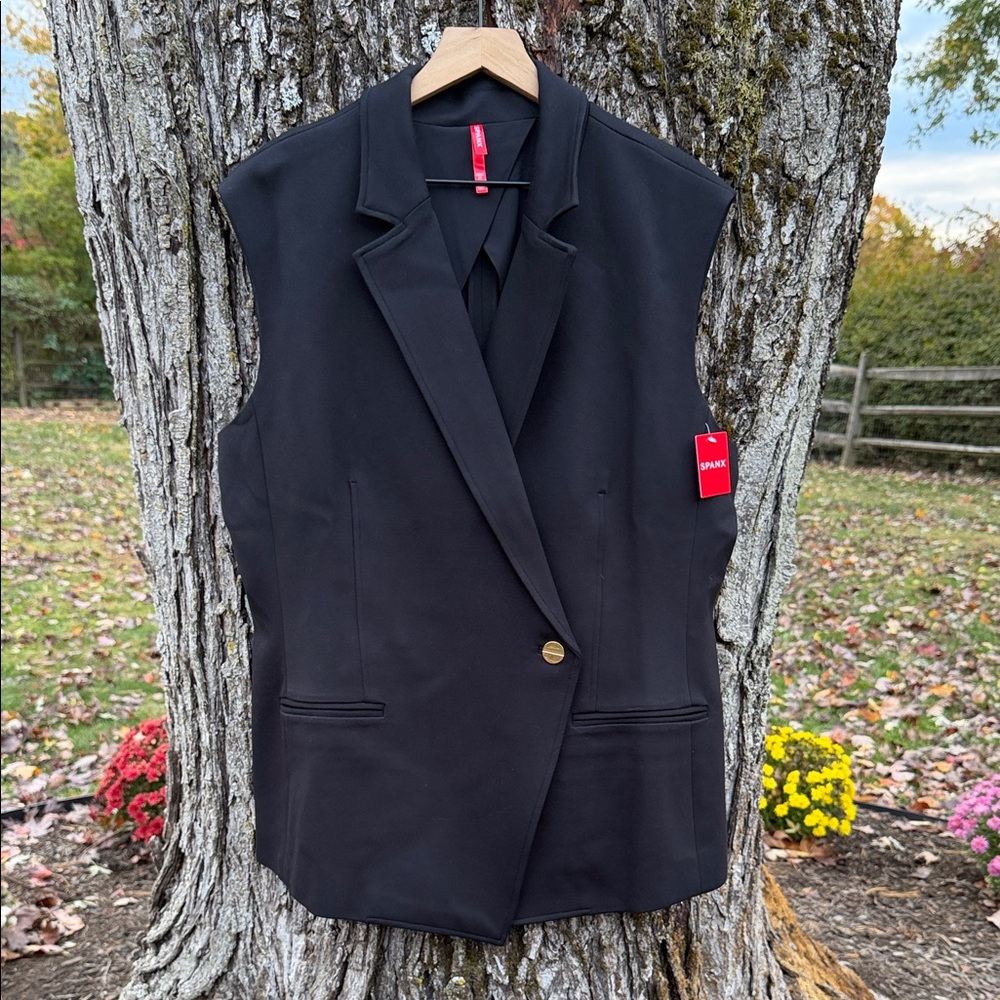 Spanx Asymmetrical Tailored Vest